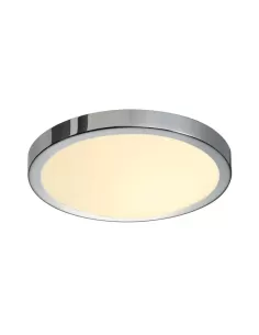 Ltb italia 1155272 corona cl-1 ceiling lamp, round, chrome, e27, m